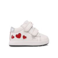 Pantofi Geox B Biglia Girl B354CA085KCC0050 Alb