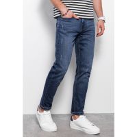 Blugi regular fit cu talie medie
