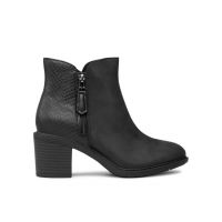 Botine Clarks Scene Zip 261620104 Negru