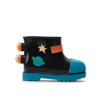 Cizme de cauciuc Melissa Mini Melissa Rain Boot + Fabula 33676 Negru