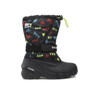 Cizme de zăpadă Sorel Youth Flurry Print NY3504 Negru