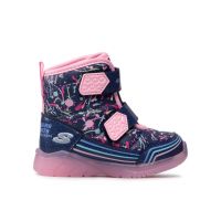 Cizme de zăpadă Skechers Power Paint 302653N/NVMT Bleumarin