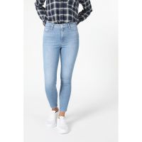 Blugi super slim fit cu aspect decolorat Diana