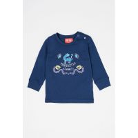 Bluza de bumbac cu imprimeu T-Etryb