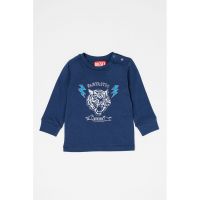 Bluza de bumbac cu imprimeu T-Ixxyb