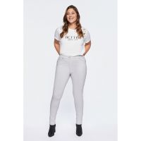 Pantaloni skinny cu talie medie