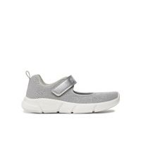 Pantofi Geox J Aril Girl J45DLA 07QHH C1007 D Argintiu