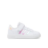 Sneakers adidas Grand Court Lifestyle Court Elastic Lace and Top Strap Shoes GY2327 Alb