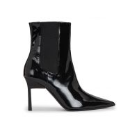 Botine Calvin Klein Geo Stiletto Chelsea Boot 90-Pat HW0HW01809 Negru