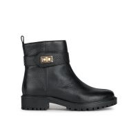 Botine Geox D Hoara D36FTA 00046 C9999 Negru