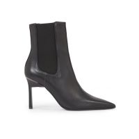 Botine Calvin Klein Geo Stiletto Chelsea Boot 90 HW0HW01708 Negru