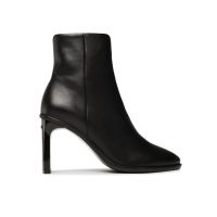 Botine Calvin Klein Curved Stil 90Hh HW0HW01601 Negru