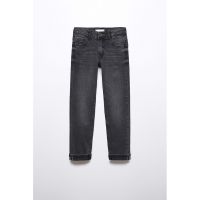 Blugi regular fit cu talie medie