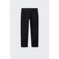 Blugi regular fit cu talie medie