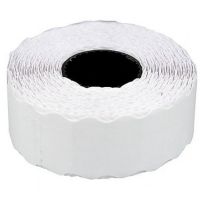 Etichete De Pret, 26 X 12 Mm, Adeziv Non-permanent, 1000buc/rola, 6 Role/set, Tanex - Albe