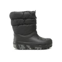 Cizme de zăpadă Crocs Classic Neo Puff Boot K 207684 Negru