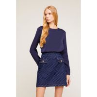 Bluza lejera cu aspect satinat