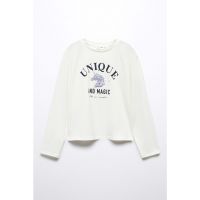Bluza cu imprimeu text Unique