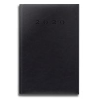 Agenda A5 Datata 352 File Negru 2020