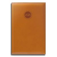 Agenda A5 Datata 352 File Premium Deluxe, Amsterdam Maro Margini Aurite 2020