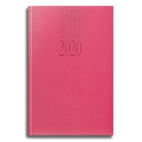 Agenda Datata Tucson Ro A5, 352 Pagini, Coperta Buretata, Culoare Fuchsia, 2020