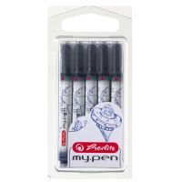 Set 5 rezerve cerneala My.Pen - Albastru | Herlitz