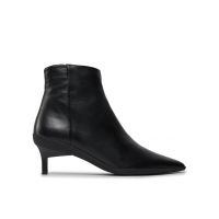 Botine Calvin Klein Wrapped Stil Ankle Boot 50 HW0HW01838 Negru