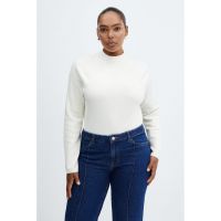 Blugi ampli cu cusaturi accentuate Laila