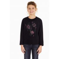 Bluza decorata cu strasuri