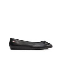 Balerini Tommy Hilfiger Essential Chic Ballerina FW0FW08059 Negru