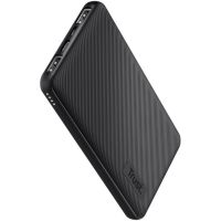 Acumulator extern Trust Primo Eco 24678, 10000 mAh, Ultra-Thin, Negru
