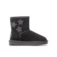 Cizme de zăpadă Pepe Jeans Diss Girl Stars PGS50181 Negru