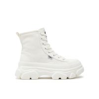 Botine Buffalo Cade Lace Up Hi 1622456 Alb