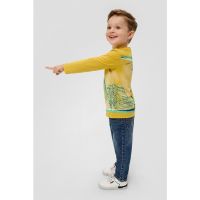 Bluza de bumbac cu imprimeu
