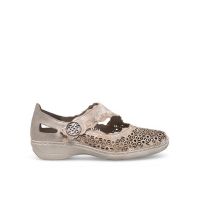 Pantofi Rieker 413G4-90 Auriu