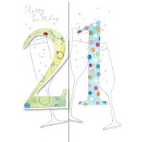 Felicitare - 21st Birthday | Ling Design