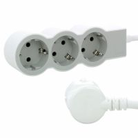 Bloc Multipriza Mobil Standard Revolution 3x2P+T 3m alb-gri
