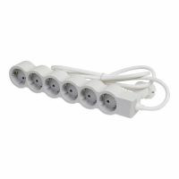 Bloc Multipriza Mobil Standard Revolution 6x2P+T 3m alb-gri