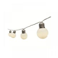 Ghirlandă cu LED-uri, decor globuri mate, 20 LED alb cald Home LP 20/WW, exterior