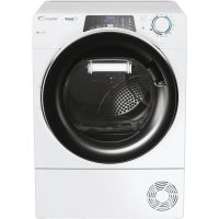 Uscator de rufe Candy Rapido Pro RPEH10A2TCBEX-S, Pompa de caldura, 10 Kg, Wi-Fi, Clasa A++, Alb