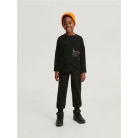 Pantaloni sport jogger - negru