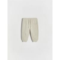 Pantaloni sport oversized - verde-pal