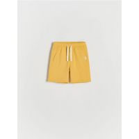 Pantaloni scurti bermude - galben-pal