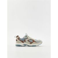 Pantofi sport din plasa - bej