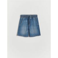 Pantaloni scurti din denim - albastru
