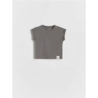 T-shirt oversize - gri-inchis
