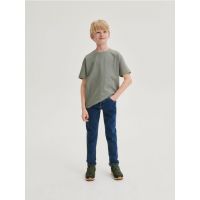 Blugi slim elastici - bleumarin