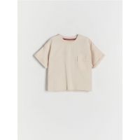 T-shirt oversize - nude