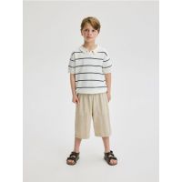 Pantaloni scurti cu adaos de in - nude