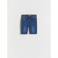 Pantaloni scurti din denim - bleumarin